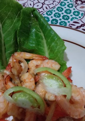 Foto resep Udang tumis sebentar saja