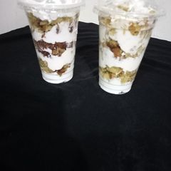 A picture of Cake parfait.