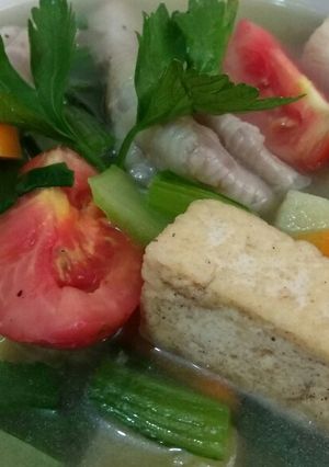 Foto resep Sup Ceker Sehat