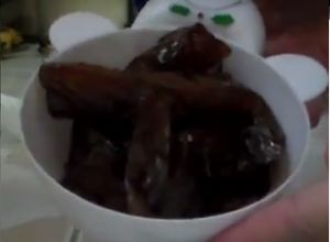 Una foto de Dulce de lechosa