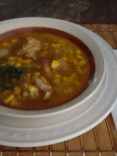 Una foto de Costillitas de cerdo en salsa de jitomates asados