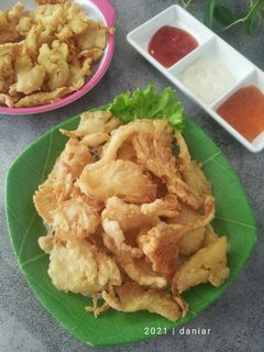 Foto resep Keripik Jamur Tiram Crispy