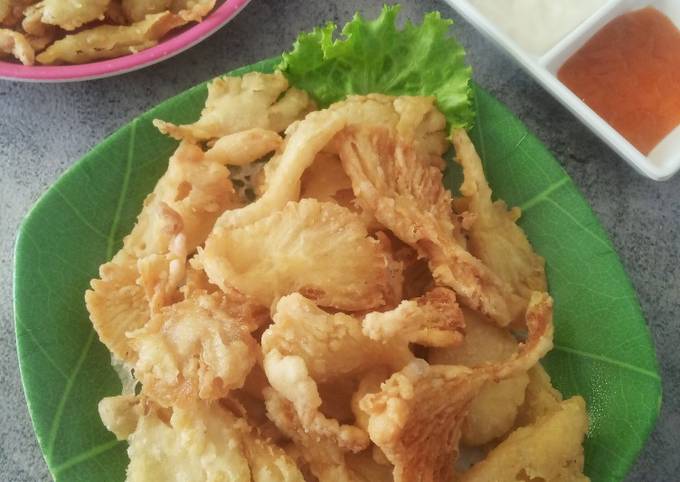 Keripik Jamur Tiram Crispy