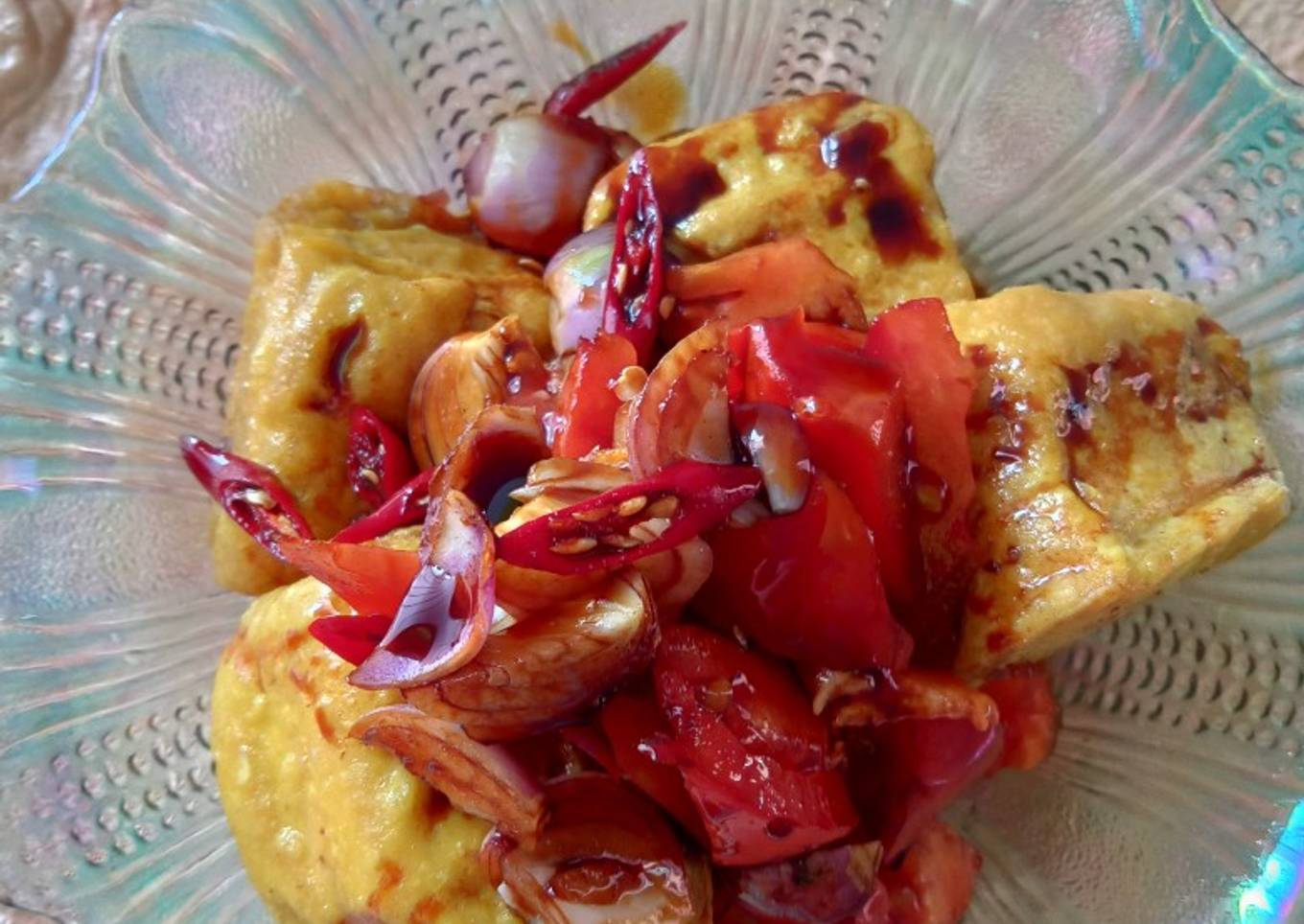 Tahu sambal kecap