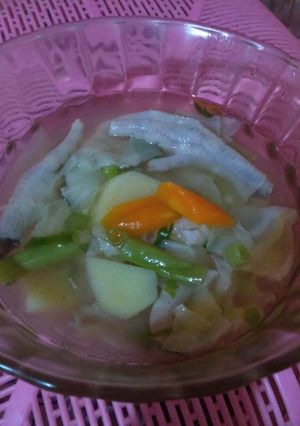 Foto resep Sop ceker simpel