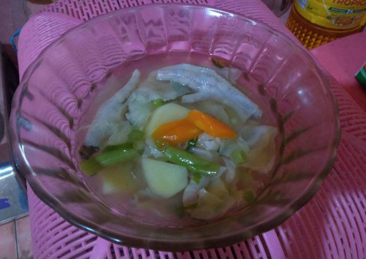 Resep Sop ceker simpel Anti Gagal