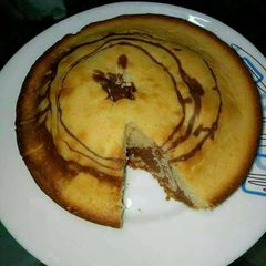 A picture of #My recipe cake.