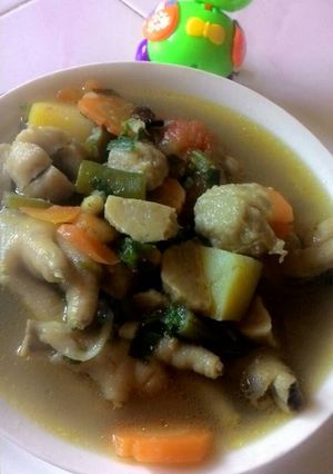 Foto resep Sup Ceker Ayam Ramee