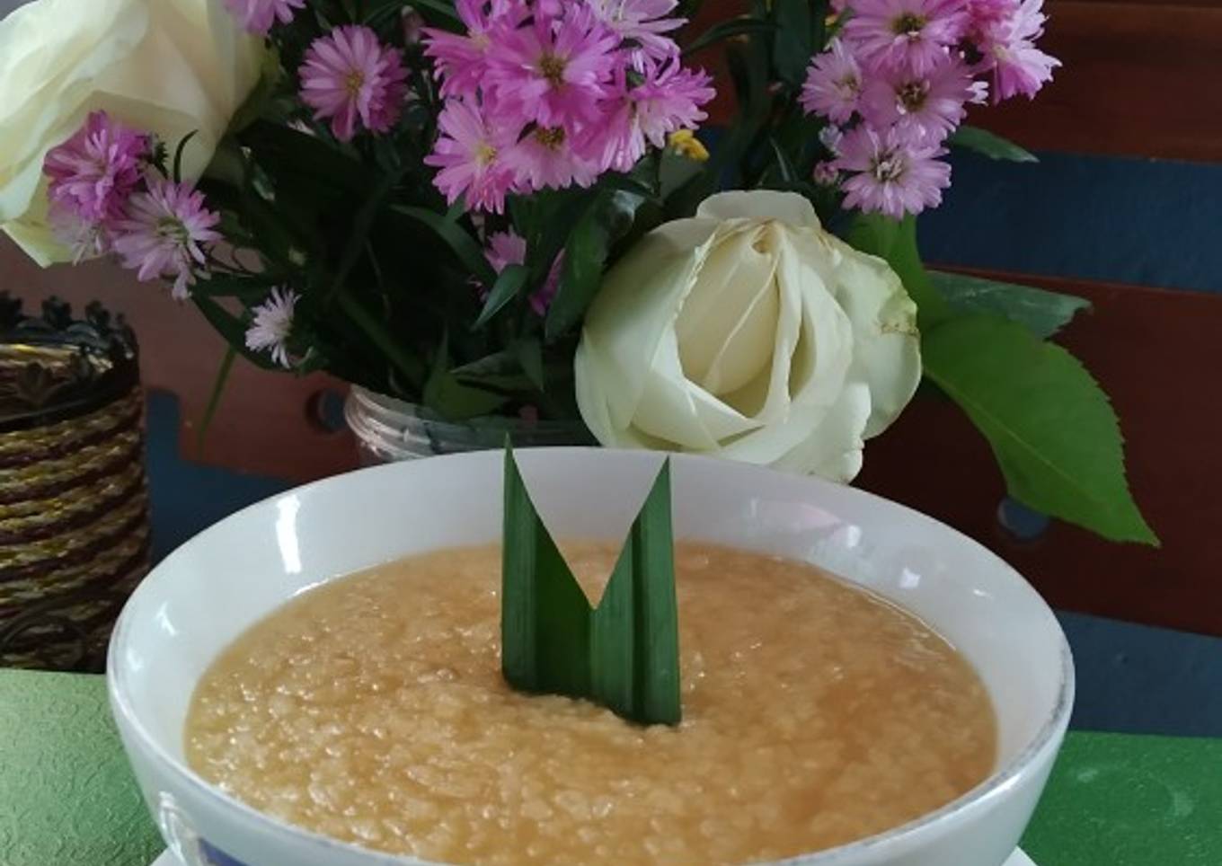 Bubur ketan gula merah