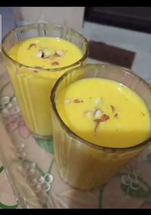A picture of Mango mastani.