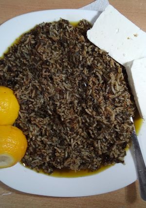 Φωτογραφία της συνταγής Σπανακόρυζο με ρύζι μπασμάτι στη χύτρα