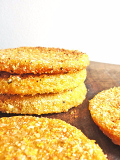 Una foto de Milanesas vegetarianas /veganas de arroz integral, sin gluten y súper económicas
