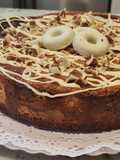 Tarta de queso y Filipinos blancos al horno
