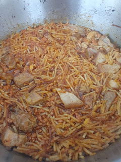 Una foto de Fideos a la cazuela