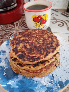 Una foto de Hot cakes de zanahoria 🥕