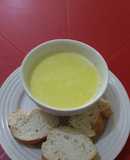 Crema de pimiento morrón amarillo