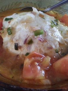 Foto resep Simple Sauteed Egg With Tomato