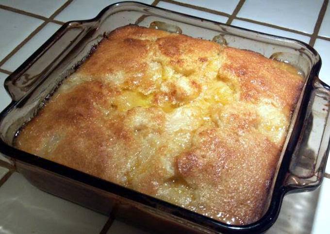 Recipe of Mario Batali EZ Peach Cobbler