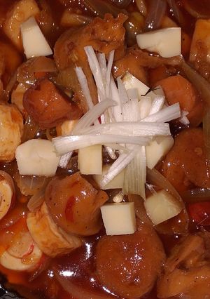 Foto resep Oseng seafood cheese super pedas