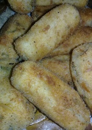 صورة لوصفة أصابع بطاطا المعقودة بالجبن