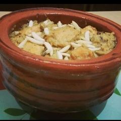 A picture of White Creamy Chicken Haandi🐔😋.