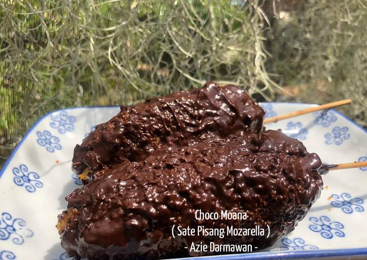 Choco Moana (sate pisang mozarella)