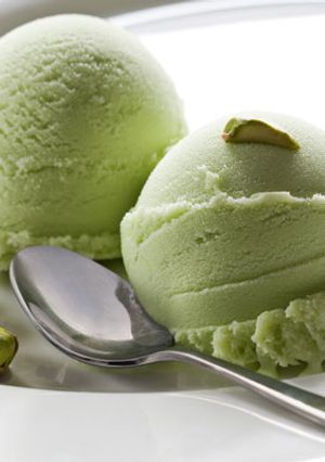 A picture of Pista icecream.