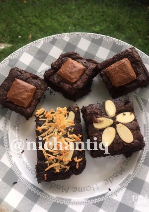 Foto resep Brownies Almond Cadbury