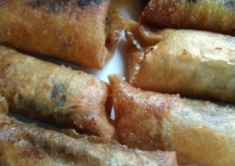 Mudah Cepat Memasak Pisang Karamel Simpel Kulit Lumpia Nikmat Lezat