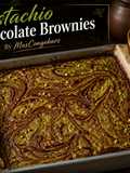 Choco Pistachio Brownies