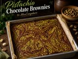 Choco Pistachio Brownies