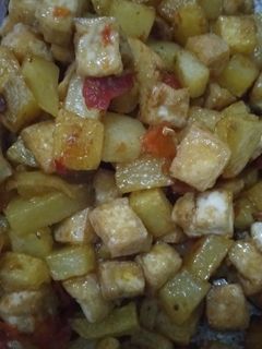 Foto resep Sambal goreng kentang tahu