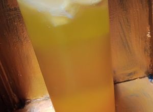 Foto resep Sprite dan jeruk marjan segerr banget.