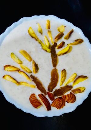 खीर विंद ड्राई फ्रूट ट्री रेसिपी मुख्य फोटो