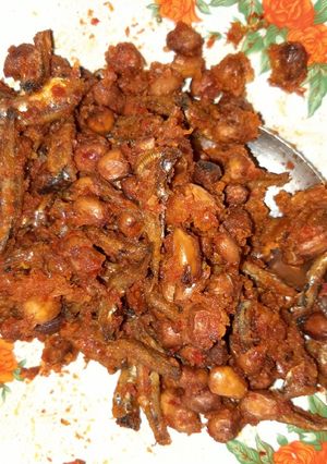 Foto resep Balado Teri Kacang