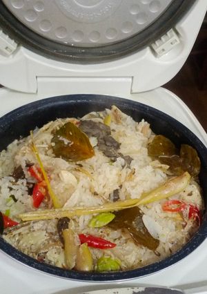 Foto resep Nasi Liwet RiceCooker