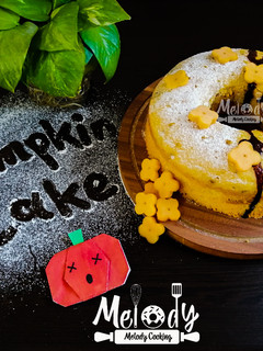 عکسی از دستور کیک کدو حلوایی🎃