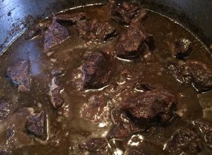 Vörösboros marhapofa recept fotója