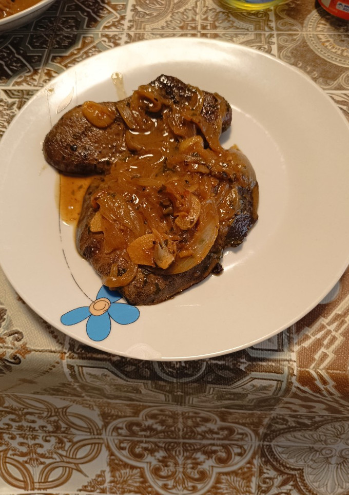 Una foto de Filetes de hígado de cerdo