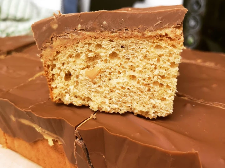 Easy Way Prepare Peanut Butter &amp;amp; Chocolate Tray-Baked Cake the Perfect You can take Joss in your mouth