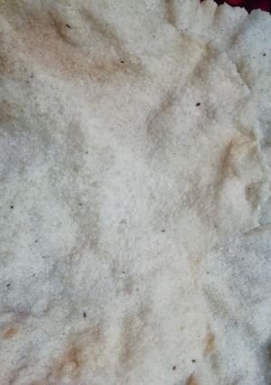 A picture of Rice Flour papad.