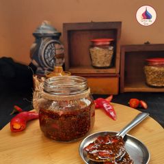 A picture of Red Chilli Pickle.