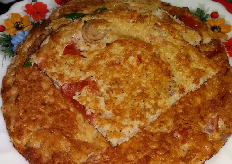 Resep masakan Telur Dadar Kelapa Parut (Hintalu Bernyiur) | Cara Membuat Telur Dadar Kelapa Parut (Hintalu Bernyiur) Yang Lezat