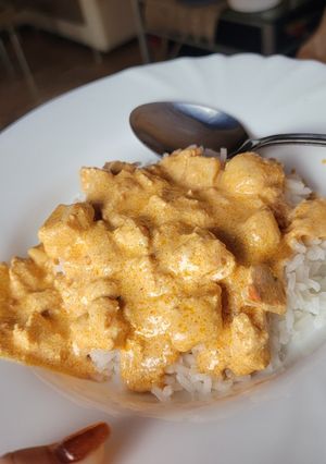 Tejfölös szaftos csirke recept fotója