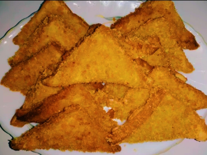 Standar Bagaimana cara membuat Risoles Segitiga Roti Tawar  spesial