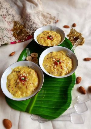 কেশরী বানানা খীর (kesari banana kheer recipe in bengali) রেসিপির প্রধান ছবি