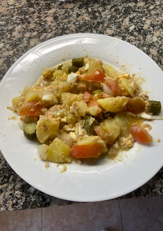 Una foto de Ensalada de patata