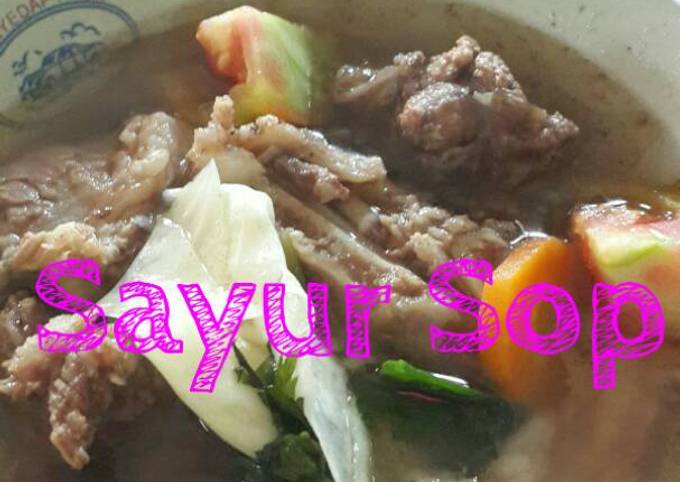 Resep Sayur Sop Iga Sapi By Dapoer Linggar Oleh Soraya Cookpad