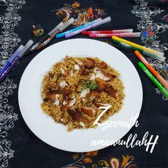 A picture of Fish Fried Rice.