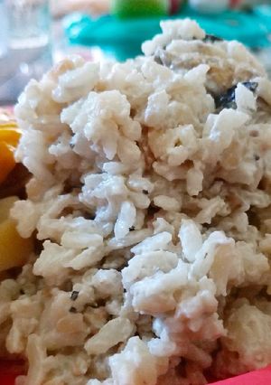 Una foto de Arroz cremoso